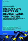 Buchcover Die Haftung Dritter in Deutschland und Italien