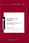 Buchcover Die Stiftung - ein Paradox?