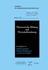 Buchcover Ökonomische Bildung und Wirtschaftsordnung