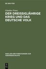 Buchcover Der Dreißigjährige Krieg und das deutsche Volk