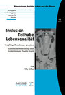 Buchcover Inklusion – Teilhabe – Lebensqualität