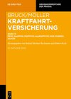 Buchcover VVG / KFZ-VERSICHERUNG