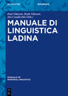 Buchcover Manuale di linguistica ladina