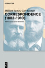 Buchcover Correspondence (1882-1910)