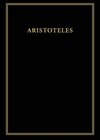 Buchcover Aristoteles: Aristoteles Werke / Historia animalium