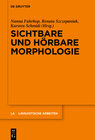 Buchcover Sichtbare und hörbare Morphologie