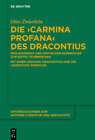 Buchcover Die 'Carmina profana' des Dracontius