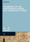 Buchcover Yearbook of the Maimonides Centre for Advanced Studies / Yearbook of the Maimonides Centre for Advanced Studies. 2017