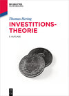 Buchcover Investitionstheorie