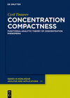 Buchcover Concentration Compactness