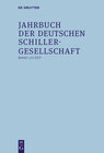 Buchcover Jahrbuch der Deutschen Schillergesellschaft / 2017