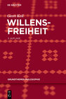 Buchcover Willensfreiheit