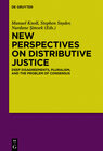 Buchcover New Perspectives on Distributive Justice