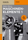 Buchcover Hubert Hinzen: Maschinenelemente / Maschinenelemente 1
