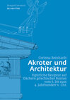 Buchcover Akroter und Architektur