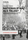 Buchcover Nationalstaat als Telos?