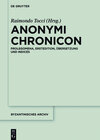 Buchcover Anonymi Chronicon