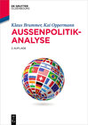 Buchcover Außenpolitikanalyse