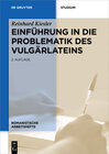 Buchcover Einführung in die Problematik des Vulgärlateins