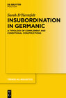 Buchcover Insubordination in Germanic