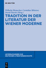 Buchcover Tradition in der Literatur der Wiener Moderne