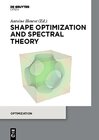 Buchcover Shape optimization and spectral theory
