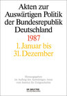 Buchcover Akten zur Auswärtigen Politik der Bundesrepublik Deutschland 1987