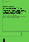 Buchcover Konstruktion von Sprache und Sprachwissen