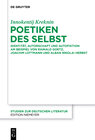 Buchcover Poetiken des Selbst