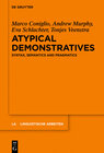 Buchcover Atypical Demonstratives