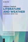Buchcover Literature and Weather