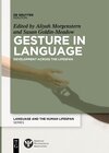 Buchcover Gesture in Language