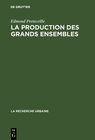 Buchcover La production des grands ensembles