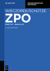 Buchcover Zivilprozessordnung und Nebengesetze / Brüssel Ia-VO