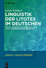 Buchcover Linguistik der Litotes im Deutschen