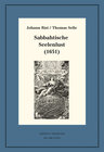 Buchcover Sabbahtische Seelenlust (1651)