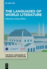 Buchcover The Many Languages of Comparative Literature / / La littérature comparée:... / The Languages of World Literature