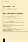 Buchcover Fragmentierungen