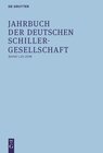 Buchcover Jahrbuch der Deutschen Schillergesellschaft / 2018