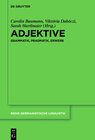Buchcover Adjektive
