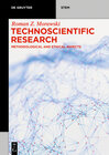 Buchcover Technoscientific Research
