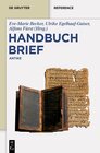 Buchcover Handbuch Brief – Antike