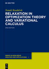 Buchcover Relaxation in Optimization Theory and Variational Calculus