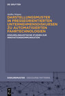 Buchcover Darstellungsmuster in presseorientierten Unternehmensdiskursen zu automatisierten Fahrtechnologien