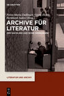Buchcover Archive für Literatur