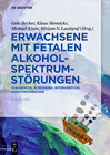 Buchcover Erwachsene mit Fetalen Alkoholspektrumstörungen