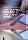 Buchcover Akutschmerztherapie in der Operativen Medizin