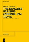 Buchcover The Demades Papyrus (P.Berol. inv. 13045)