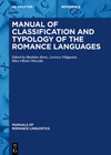 Buchcover Manual of Classification and Typology of the Romance Languages