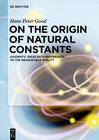 Buchcover On the Origin of Natural Constants